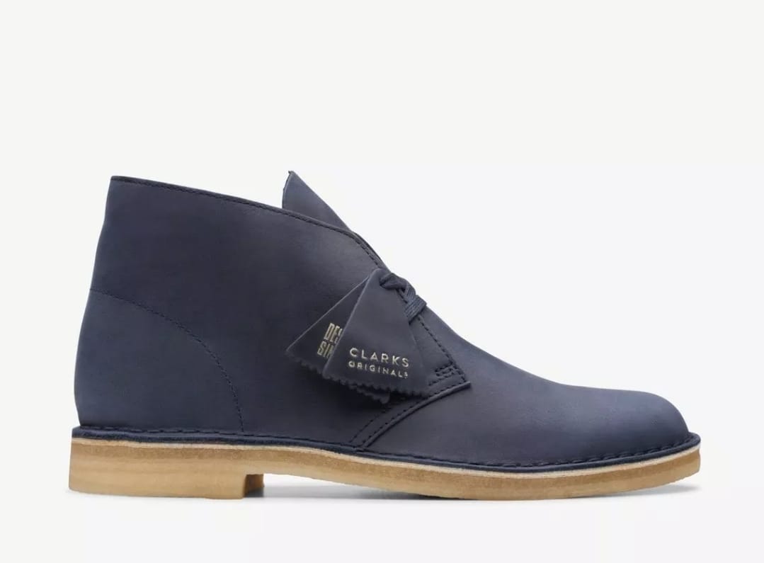 Desert Boot Navy Leather (Men’s)