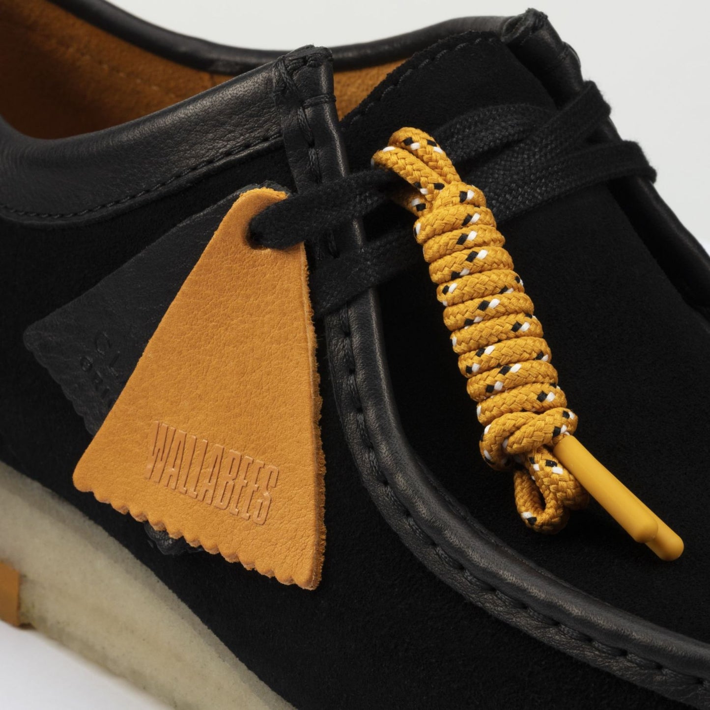 Wallabee Black Combi / Combine noir (Men’s)