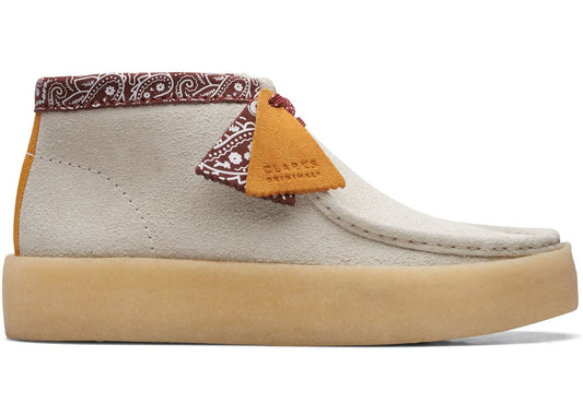 Wallabee Cup Boot White Interest (Men’s)