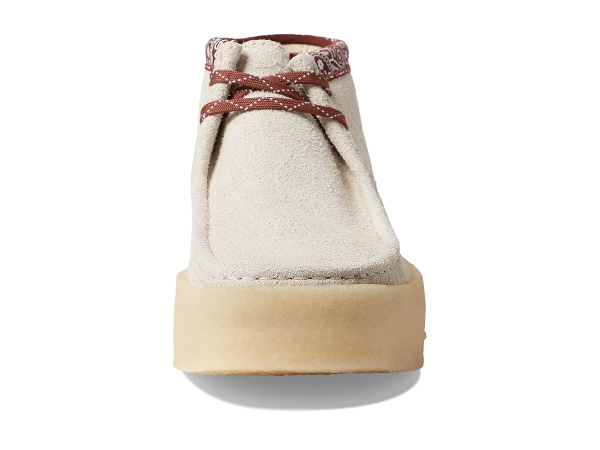 Wallabee Cup Boot White Interest (Men’s)