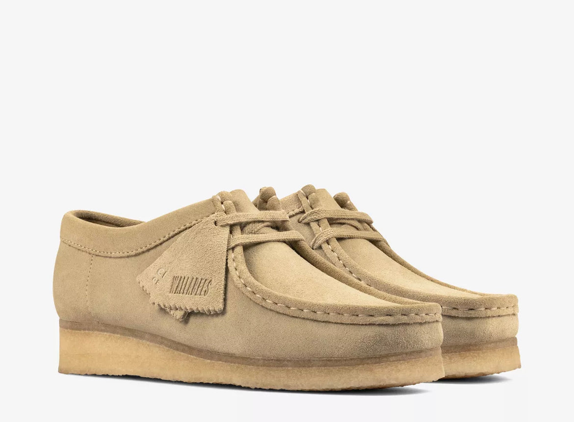 Women maple suede wallabee