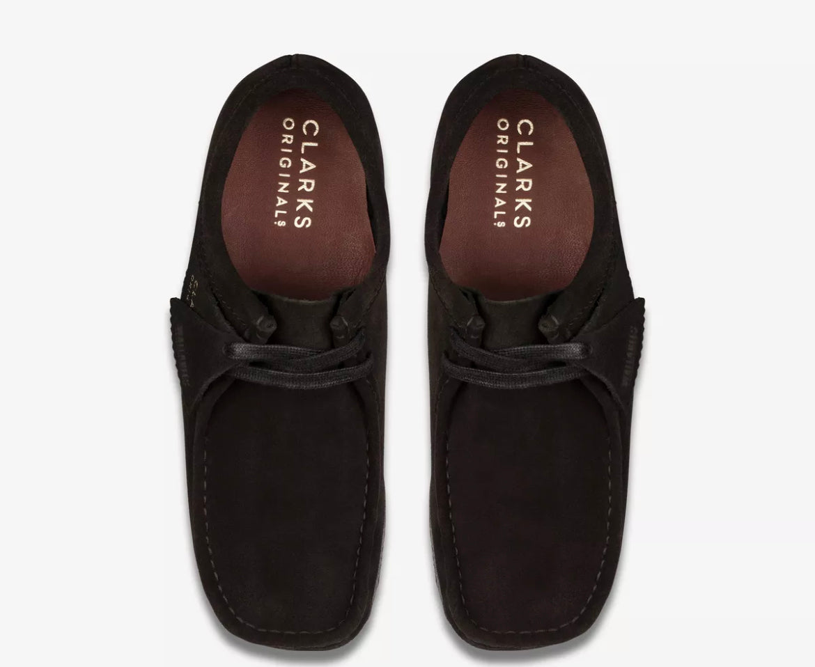 Women black wallabee