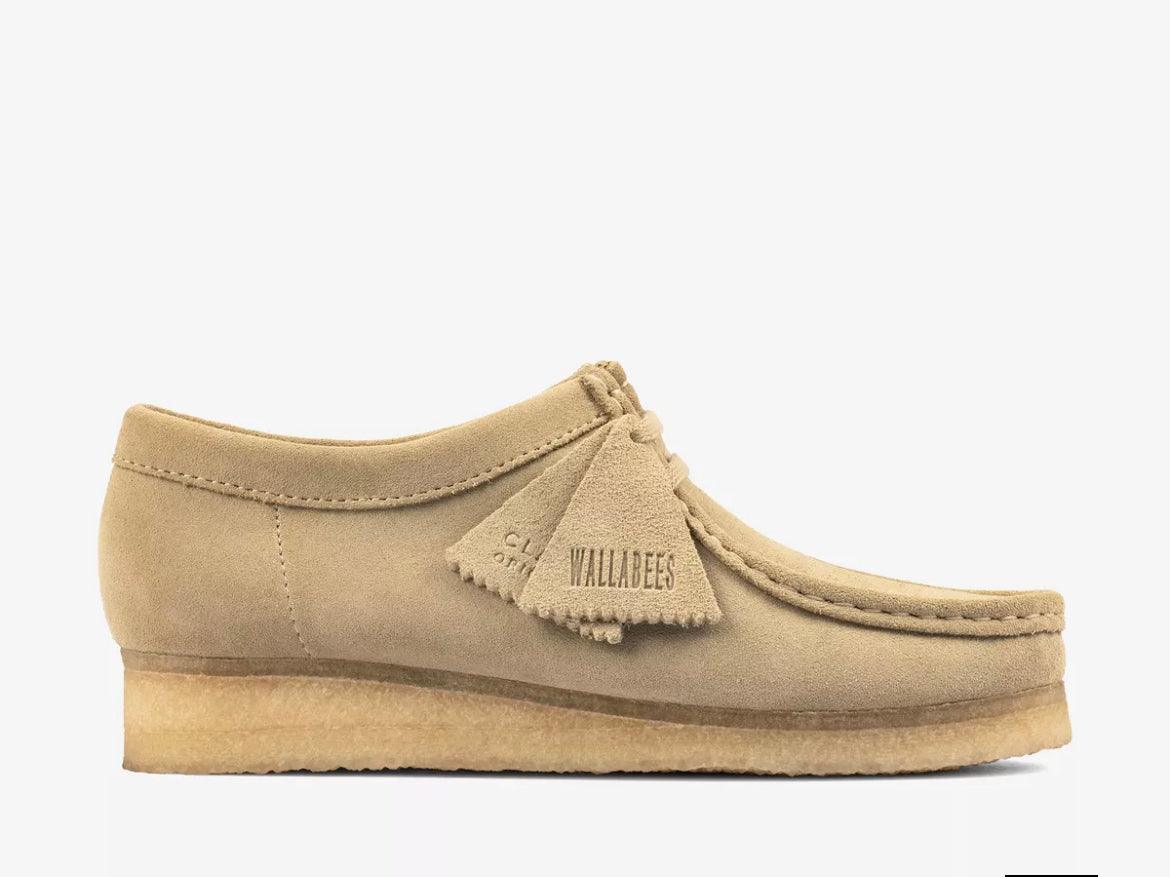 Women maple suede wallabee