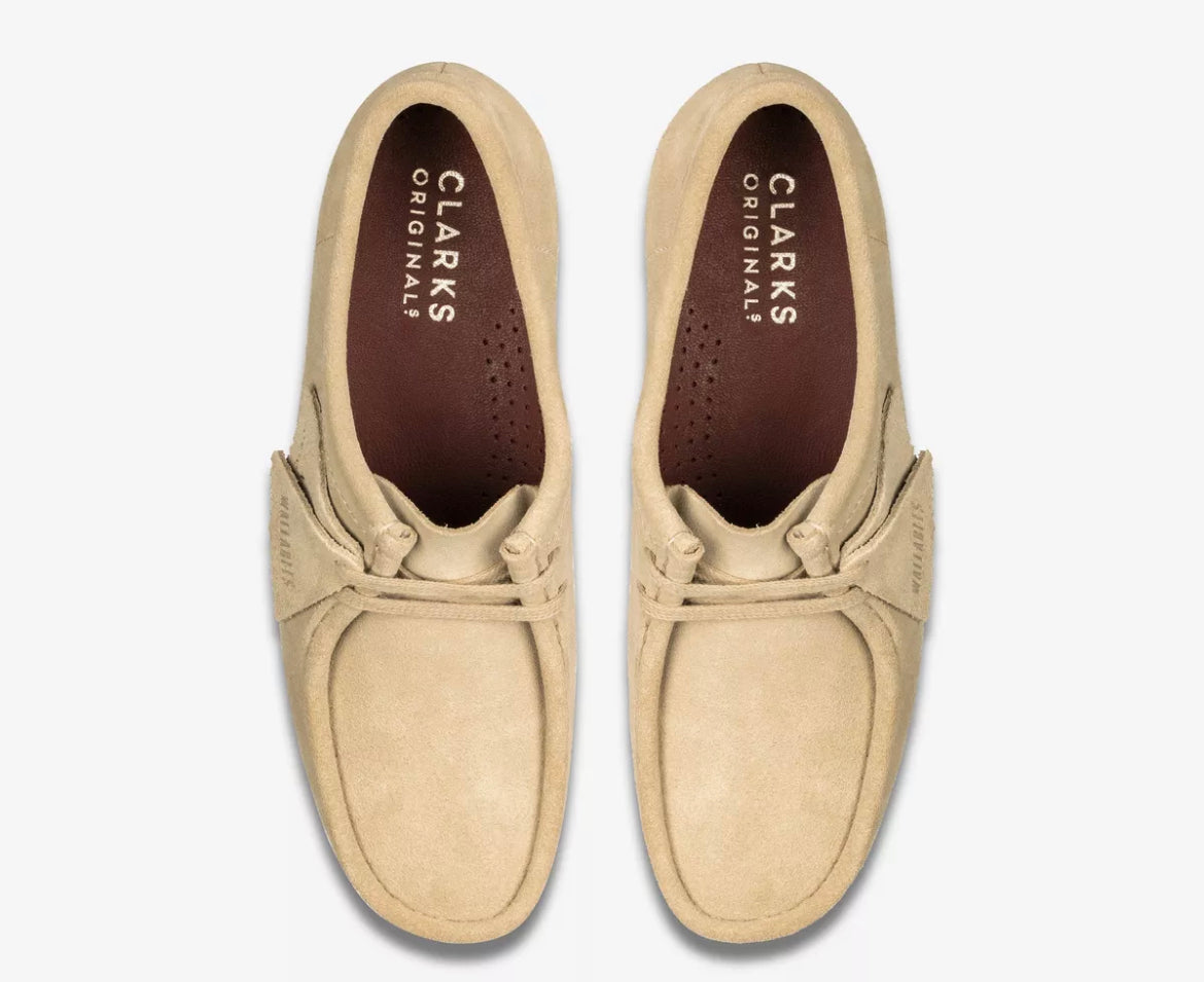 Women maple suede wallabee