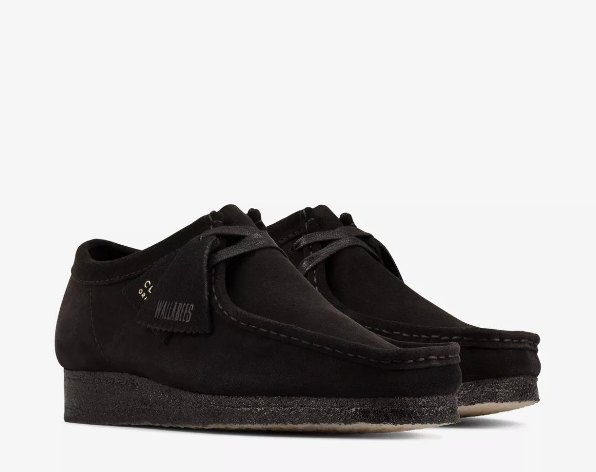 Women black wallabee